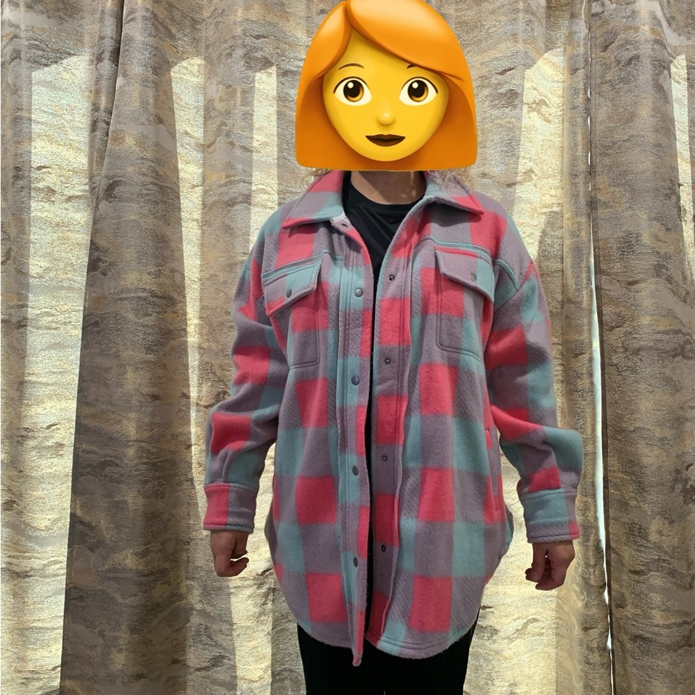 Fornia Plaid Fleece Jacket